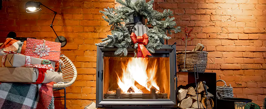 Travis Industries Linear Gas Fireplace Installation in Greenfield, California