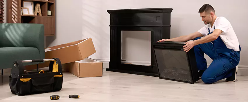 Old Rusted Metal Fireplace Repair And Replacement in Greenfield, CA